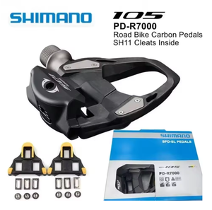 Pédales de vélo de route SHIMANO <span class=keywords><strong>PD</strong></span> <span class=keywords><strong>R7000</strong></span> en fibre de carbone, pédales auto-bloquantes avec caleçons SH11, pièces de vélo, pédales de cyclisme - Product Image 2