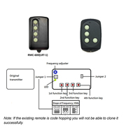Duplicateur de télécommande à code fixe REMOCON RMC600 RMC-610 LRT-1 pour portail électrique 250-450 MHz