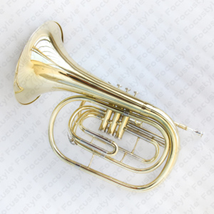 Marching français professionnel pour fanfares jaune laiton or laque marche cor <span class=keywords><strong>instrument</strong></span> de musique OEM - Product Image 2