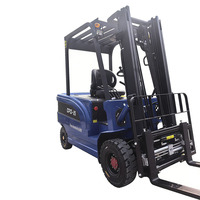 Transpalette Électrique avec Balance Intégrée, Alimenté par Batterie, avec Déplaceur Latéral Hydraulique et Pneus Pleins pour la Manutention et le Pesage - RONGYU