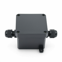 Boîtier de terminaison étanche IP68 avec trous percés sur mesure et gravure laser pour carte de circuit imprimé et boîtier de driver en application souterraine