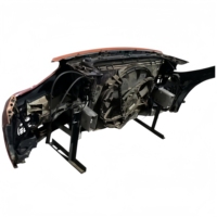 Perakitan Bumper Depan Berkualitas Tinggi, Radiator, Tangki Pendingin & Kipas Pendingin Suku Cadang Pengganti Otomatis Cocok untuk BMW Seri 1 F20