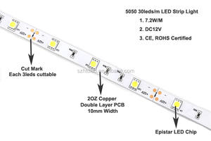 Striscia led 150leds 16.4ft 12V 5050 - Product Image 4