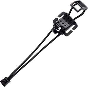 Multipurpose Plastic Molle Clip Web Elastic String <b>Tactical</b> <b>Flashlight</b> Holder for Backpack Straps, Outdoor Activity - Product Image 1