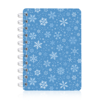 Carnet à spirale 5*8 couverture rigide, papier quadrillé, grille à points, lignes collégiales/larges, formats A4 A6, poches personnelles, cadeau, feuilles mobiles