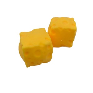 Juguete Antiestrés de Queso Cuadrado de Simulación, Bloque Blandito de Queso Falso, de Rebote Lento, para Descompresión, Ideal para Ventilar Emociones y Bromas, Lindo y Divertido - Product Image 5