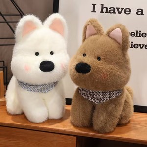 Yeni Tasarım Peluş Oyuncak Sevimli West Highland Köpek Yavrusu Bebek PP Pamuk Dolgulu Unisex Köpek Hediyesi Çocuklar İçin - Product Image 3