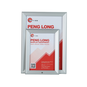 Nhà máy cung cấp ngoài trời 32 Mét nhôm có thể khóa <span class=keywords><strong>Snap</strong></span> khung A2 bảng quảng cáo thuận tiện allen key bao gồm - Product Image 2