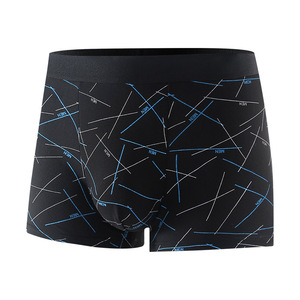 Boxers pour hommes en polyester tricoté avec logo personnalisé, plusieurs couleurs, fabrication directe, sous-vêtements pour hommes pas chers - Product Image 6
