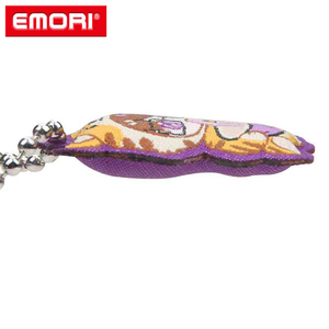 OEM Branded Cartoon Woven Soothing Squishy Texture Stuffed Cute <b>Plush</b> <b>Cat</b> Keyring - Product Image 2