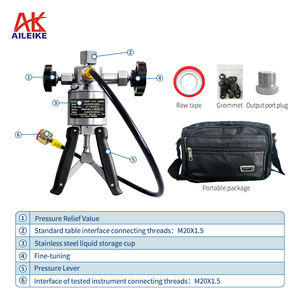 AILEIKE106SC hidrolik manuel Test pompası 0 ~ 20MPa basınç ölçüm aletleri - Product Image 3
