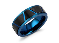 Bague de mariage en acier inoxydable pour homme, style européen et américain, personnalisée, tendance, classique, dorée, anti-allergique, accessoire d'usage quotidien