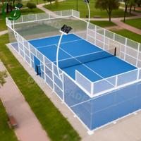 Cancha de Pádel Super Panorámica de Bajo Precio para Interiores y Exteriores, Fácil de Instalar y Mantener, OEM/ODM, Solución Integral