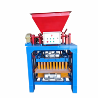 Prix d'usine QTJ4-24 Machine à fabriquer des blocs de béton de marque RongDing, machine à mouler des briques creuses en ciment pour usage domestique, longue durée de vie
