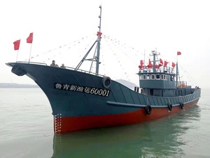 Bateau de pêche chalutier en acier Grandsea 110ft avec congélateur nouveau navire de pêche au filet maillant à carburant diesel à vendre - Product Image 2