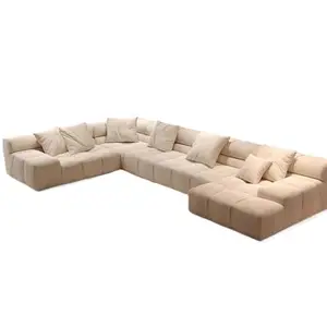Customized color Sofa set American Design Sectional Sofas Set Indoor Living room Furniture