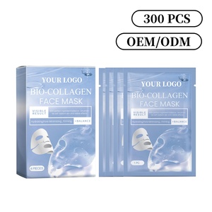 Masker Wajah Bio-Kolagen Label Pribadi yang Dapat Disesuaikan, Mengencangkan, Melembapkan, Mengecilkan Pori-pori, Antioksidan, dan Mencerahkan Kulit - Product Image 1