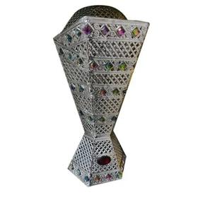 Brûleur d'encens Bakhoor moderne en métal, finition noire, pour la maison, tendance, forme d'oud arabe aromatique, brûleur de charbon - Product Image 6