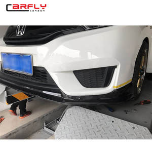 <span class=keywords><strong>Jazz</strong></span> GK5 Lèvre de menton avant en fibre de carbone pour Honda Fit GK5 - Product Image 1