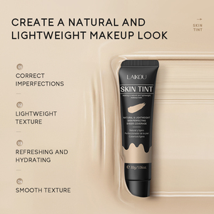 Laikou Skin Tint Base de Maquillaje con Cobertura Ligera, Niacinamida y <span class=keywords><strong>Rosa</strong></span>, 30g - Product Image 3