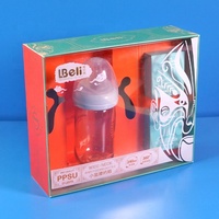 Xilong biberon pour bébé boîte d'emballage avec plateau d'insertion en papier et fenêtre
