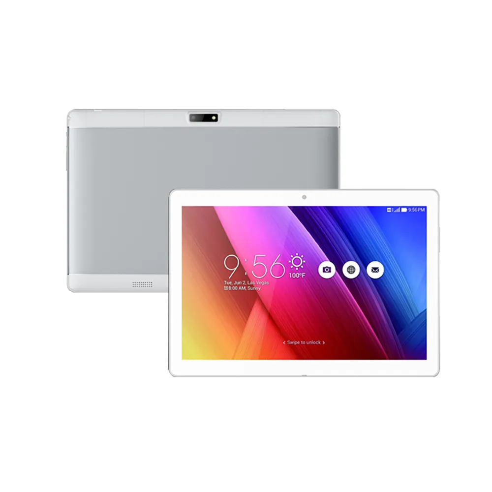 Yeni orijinal tasarım 10 inç Tablet Pc Android çekirdekli 1GB + 16GB 3G telefon görüşmesi çift SIM kart CE marka WiFi 10.1 tablet