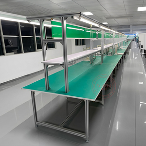 Mesa <span class=keywords><strong>de</strong></span> Trabajo Metálica Personalizable para Laboratorio o <span class=keywords><strong>Taller</strong></span>, Bancos <span class=keywords><strong>de</strong></span> Trabajo Industriales para Línea <span class=keywords><strong>de</strong></span> Producción y Ensamblaje - Product Image 4