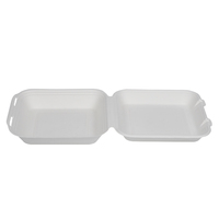 Boîte à lunch jetable biodégradable à clapet compostable avec compartiment pour gâteau Bento à emporter