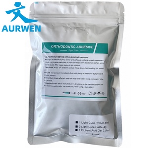 AURWEN Kit de Adhesivo en Gel Ácido Grabante y Pasta Primerizadora de Fotocurado para Ortodoncia <span class=keywords><strong>Dental</strong></span>, para Adhesión de Brackets - Product Image 4