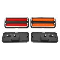 Pour Chevy GMC C10/K10/C20 Pickup Suburban 1967-1972 Ensemble de feux de position latéraux à LED