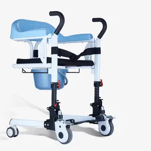 병원 다기능 환자 이송 의자 리프트 가능 목욕 휠체어 노인용 화장실 관리 의자