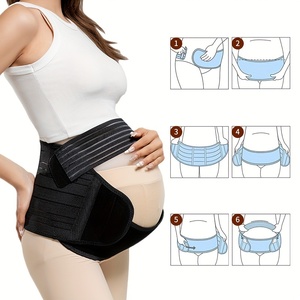 Ceinture de soutien abdominale réglable pour femmes enceintes – Soutien dorsal et protection de la taille pour la grossesse - Product Image 3