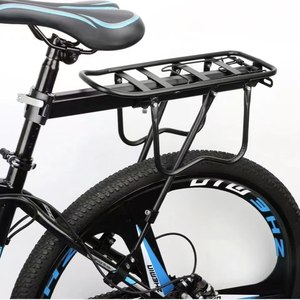 Estante trasero de <span class=keywords><strong>bicicleta</strong></span> ajustable de liberación rápida, tablero portabicicletas plegable Universal, estante de carga MTB - Product Image 2