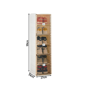 กล่องเก็บรองเท้ามวยแบบพลาสติกพร้อมกล่อง - Product Image 6