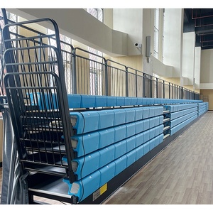 <span class=keywords><strong>Gradas</strong></span> Telescópicas Eléctricas Retráctiles Personalizadas, Asientos sin Respaldo <span class=keywords><strong>para</strong></span> Gimnasios y Estadios, Operación Manual - Product Image 6