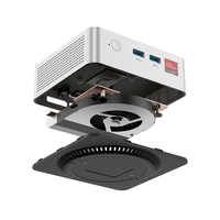 Nouvel ordinateur miniature puissant Zkmagic, processeur AMD R3 4300U, 16 Go, 32 Go, 64 Go de RAM DDR4 3200 double, Windows 11 Pro, Ubuntu, PC de jeu