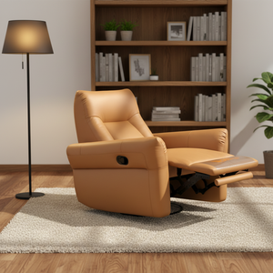 Modern Comfortable Scratch Resistant Homely <b>Leather</b> Single Adult <b>Reclining</b> Easy Adjustable <b>Chair</b> - Product Image 5