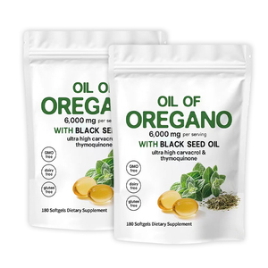 Cápsulas Blandas <span class=keywords><strong>de</strong></span> Aceite <span class=keywords><strong>de</strong></span> Orégano <span class=keywords><strong>de</strong></span> Grado Alimenticio OEM, 180 Vitaminas, Cápsulas Blandas <span class=keywords><strong>de</strong></span> Aceite <span class=keywords><strong>de</strong></span> Orégano Cultivado con Cáscara <span class=keywords><strong>de</strong></span> <span class=keywords><strong>Semilla</strong></span> Negra Silvestre - Product Image 4