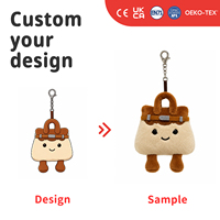 Mochila de Peluche Personalizada con Diseño de Mascota, Regalo para Eventos Empresariales, Material No Tóxico