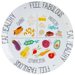 Plato de Comida <span class=keywords><strong>Vegano</strong></span> 100% Melamina para una Alimentación Saludable, Ideal para Ideas de Comida - Product Image 2