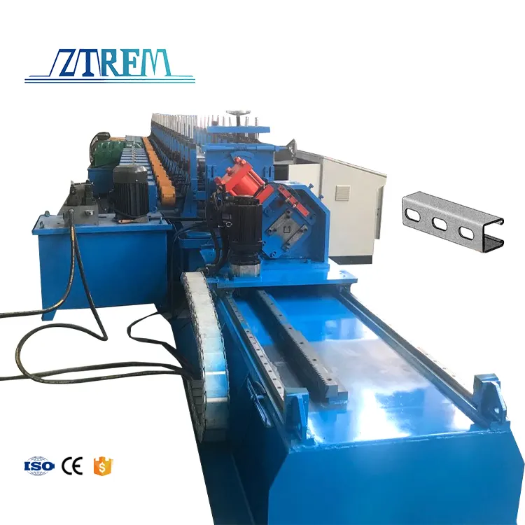 Automatic solar panel framing machine Solar panel mounting structure roll forming machine