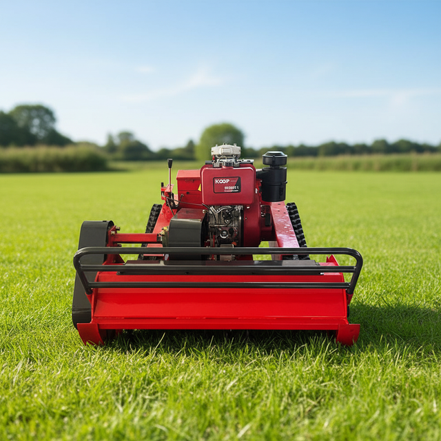 Robotic Flail Mowers Gasoline Remote Control Lawn Mower Garden Grass Trimmer