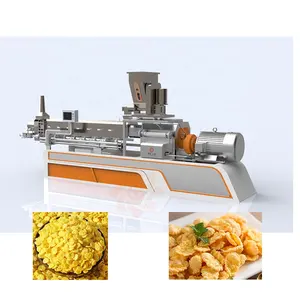 Puffed Extrusion Mini Cornflakes Maschine Frühstück Müsli machen Maschine