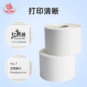 Papel para etiquetas de muestras, papel para imprimir etiquetas que se pueden pegar en portaprobetas, suministros de laboratorio biológico y - Product Image 1