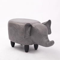 Pouf rond rembourré avec pieds en bois, repose-pieds pour femme, prix d'usine, chaise en cuir avec repose-pieds