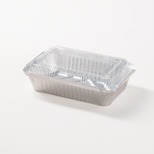 <span class=keywords><strong>Pot</strong></span> en aluminium de 30 oz/900 ml avec couvercle, capacité 8*6 pouces, <span class=keywords><strong>pot</strong></span> en aluminium jetable pour la cuisson et le transport des aliments, plateaux à gâteaux - Product Image 4
