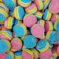 Bonbons Gommeux et Chewy Acidulés en Bandes, Saveur Fruitée, Réglisse, Marque Blanche Personnalisée