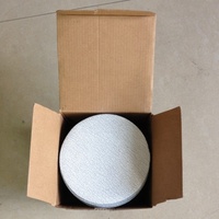 Disque abrasif 150mm 6 pouces crochet et boucle papier abrasif disques abrasifs pour automobile