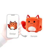 Peluche zèbre carrée personnalisée CE CPC, adorable, en coton PP, brodée, mascotte personnalisée, animal en peluche, coussin doux, anti-stress pour enfants