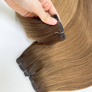 Extensiones <span class=keywords><strong>de</strong></span> Cabello Invisibles Sin Costuras, Trama Fina Individual, Cabello Virgen Europeo Remy, Se Puede Cortar y Teñir - Product Image 2